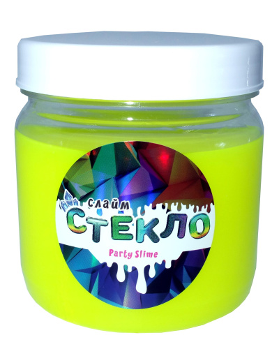 Слайм Стекло серия Party Slime, неон, 400 гр